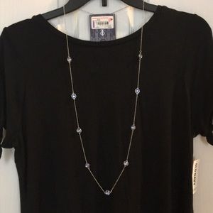 2/$10 Jennifer Lopez 20" necklace with baby blue stone